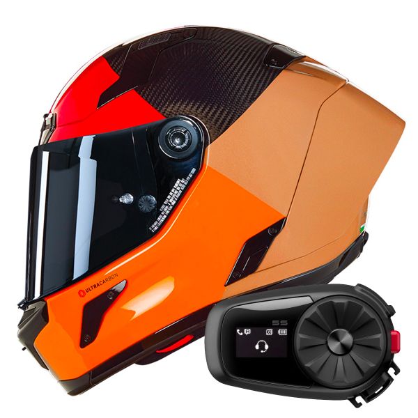 Full Face Nolan X-804 RS Ultra Carbon Blocco 349 + Kit Bluetooth 5S Solo