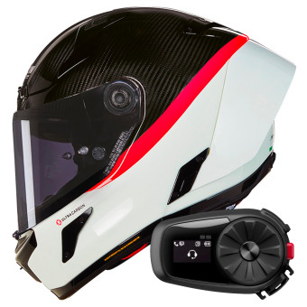 Full Face Nolan X-804 RS Ultra Carbon D.O.C. 346 + Kit Bluetooth 5S Solo