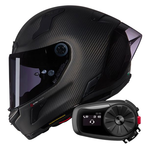 Full Face Nolan X-804 RS Ultra Carbon Puro 325 + Kit Bluetooth 5S Solo