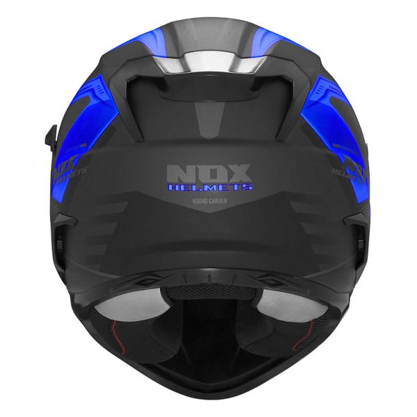 NOX N304S Carver Matt Black Blue