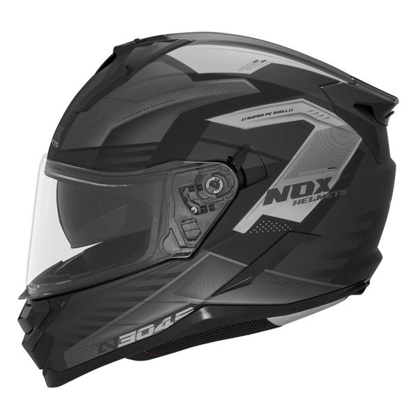 Full Face NOX N304S Carver Matt Black Titanium