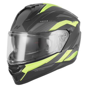 Casque Full Face NOX N304S Revo Mat Black Yellow
