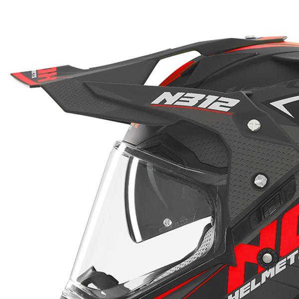 NOX N312 Vapor Matt Black Red