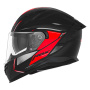 Casque Full Face NOX N401 Xeno Matt Black Red