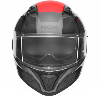 NOX N402 Mentor Black Red Shiny
