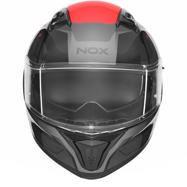 NOX N402 Mentor Black Red Shiny