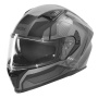 Casque Full Face NOX N402 Mentor Black Silver Shiny