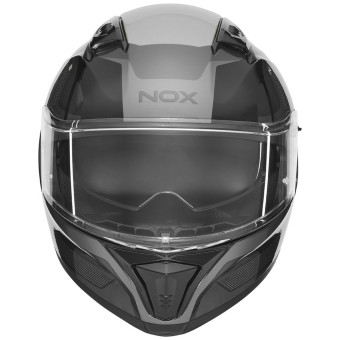 NOX N402 Mentor Black Silver Shiny