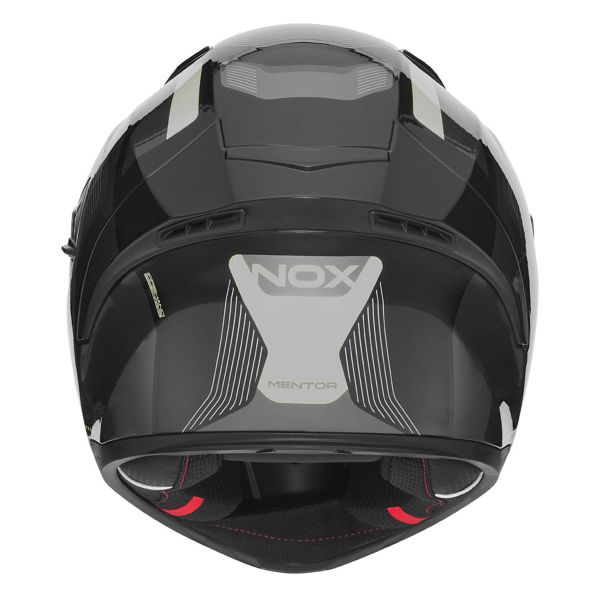NOX N402 Mentor Black Silver Shiny