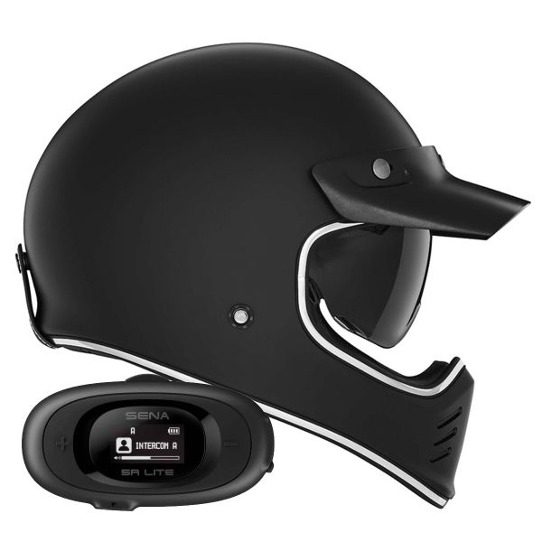 Full Face NOX Seventy II Matt Black + Kit bluetooth 5R Lite Full Face NOX Seventy II Matt Black + Kit bluetooth 5R Lite