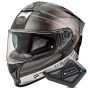 Casque Full Face Premier Evoluzione SP92 + Kit Bluetooth BT Mini