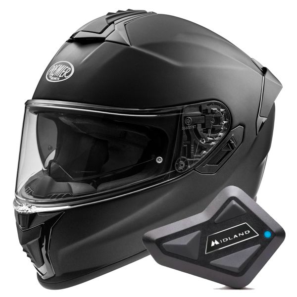 Full Face Premier Evoluzione U9BM + Kit Bluetooth BT Mini Full Face Premier Evoluzione U9BM + Kit Bluetooth BT Mini