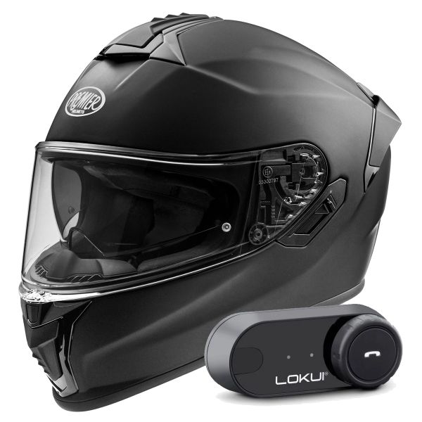 Full Face Premier Evoluzione U9BM + Kit Bluetooth Lokui K30 Full Face Premier Evoluzione U9BM + Kit Bluetooth Lokui K30