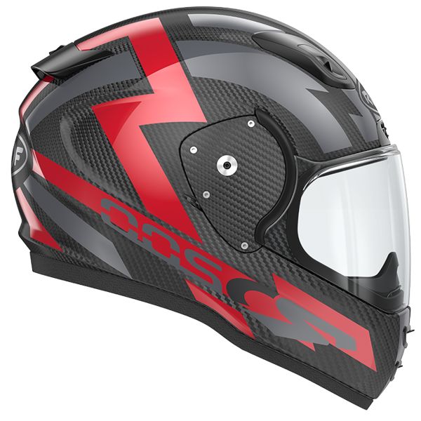 Roof RO200 Carbon Suzuka Red Metal E22-06