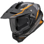 Casque Full Face Scorpion ADF 9000 Air Feat Black Mat Silver Orange