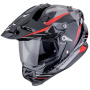 Casque Full Face Scorpion ADF 9000 Air Feat Black Silver Red