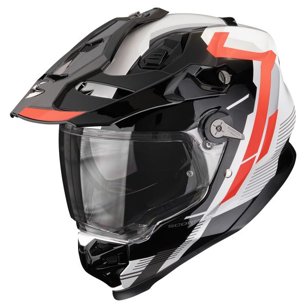 Full Face Scorpion ADF 9000 Air Patrol Black Red Full Face Scorpion ADF 9000 Air Patrol Black Red