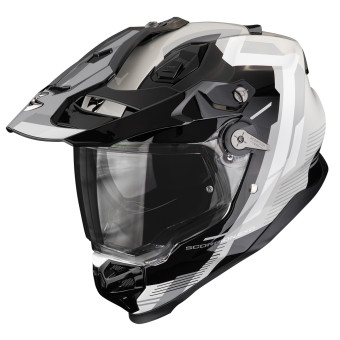 Full Face Scorpion ADF 9000 Air Patrol Black Silver