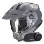 Casque Full Face Scorpion ADF 9000 Air Solid Cement Grey + Kit Bluetooth Lokui K30