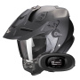 Casque Full Face Scorpion ADF 9000 Air Solid Matt Black + Kit bluetooth 5R Lite