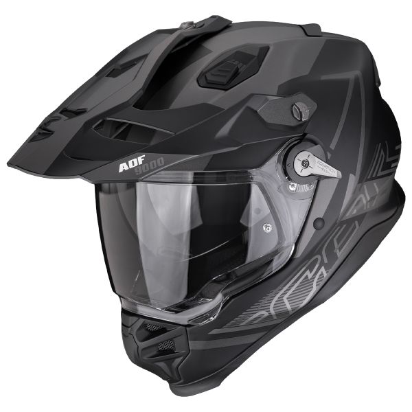 Full Face Scorpion ADF 9000 Air Summit Matt Black Silver