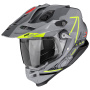 Casque Full Face Scorpion ADF 9000 Air Summit Silver Neon Yellow
