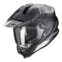Casque Full Face Scorpion ADF 9000 Air Desert Matt Black Silver
