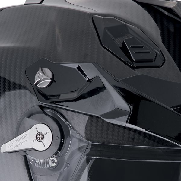 Scorpion ADF 9000 Carbon Air Solid Black