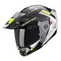 Casque Flip Up Scorpion ADX-2 Galane Grey Black Neon Yellow