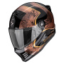 Casque Full Face Scorpion Covert FX Ameria Black Gold