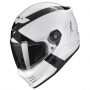 Casque Full Face Scorpion Covert FX Gallus White Black