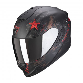 Casque Full Face Scorpion Exo 1400 Air Asio Matt Black Red Casque Full Face Scorpion Exo 1400 Air Asio Matt Black Red
