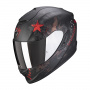 Casque Full Face Scorpion Exo 1400 Air Asio Matt Black Red