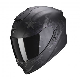 Casque Full Face Scorpion Exo 1400 Air Asio Matt Black Silver Casque Full Face Scorpion Exo 1400 Air Asio Matt Black Silver
