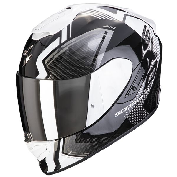 Full Face Scorpion Exo 1400 Air Corsa Black White