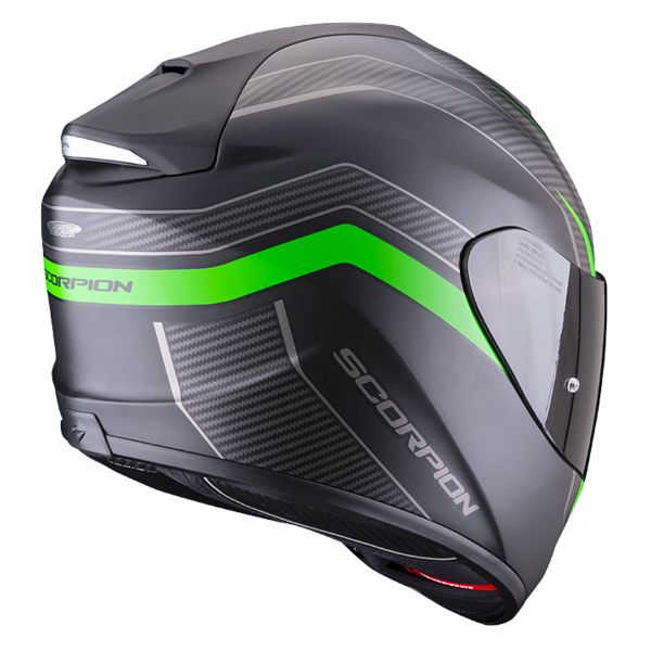 Scorpion Exo 1400 Air Fortuna Matt Black Green