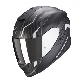 Casque Full Face Scorpion Exo 1400 Air Fortuna Matt Black Silver Casque Full Face Scorpion Exo 1400 Air Fortuna Matt Black Silver