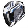 Casque Full Face Scorpion Exo 1400 Evo Air Shell White Blue