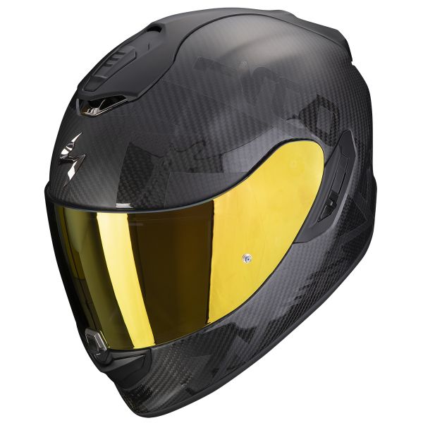 Full Face Scorpion Exo 1400 Evo Carbon Air Cerebro Black