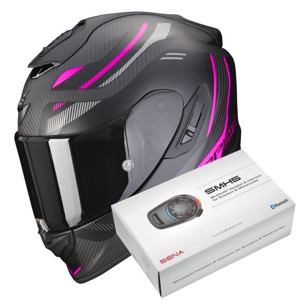  SCORPION Casque moto EXO-1400 AIR ATTUNE Matt Black