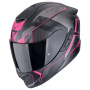 Casque Full Face Scorpion Exo 1400 Evo II Air Intensio Matt Black Pink
