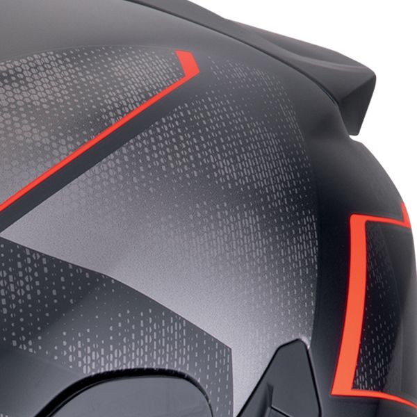 Scorpion Exo 1400 Evo II Air Intensio Matt Black Red + Kit bluetooth 5R Lite