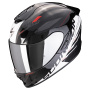Casque Full Face Scorpion Exo 1400 Evo II Air Luma Black White