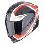 Casque Full Face Scorpion Exo 1400 Evo II Carbon Air Enko Black Red White