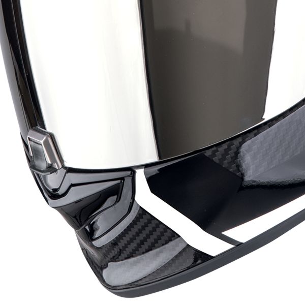 Scorpion Exo 1400 Evo II Carbon Air Enko Silver + Kit bluetooth Exo-Com Link-1