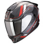 Casque Full Face Scorpion Exo 1400 Evo II Carbon Air Mirage Black Red White