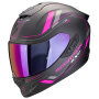 Casque Full Face Scorpion Exo 1400 Evo II Carbon Air Mirage Matt Black Pink