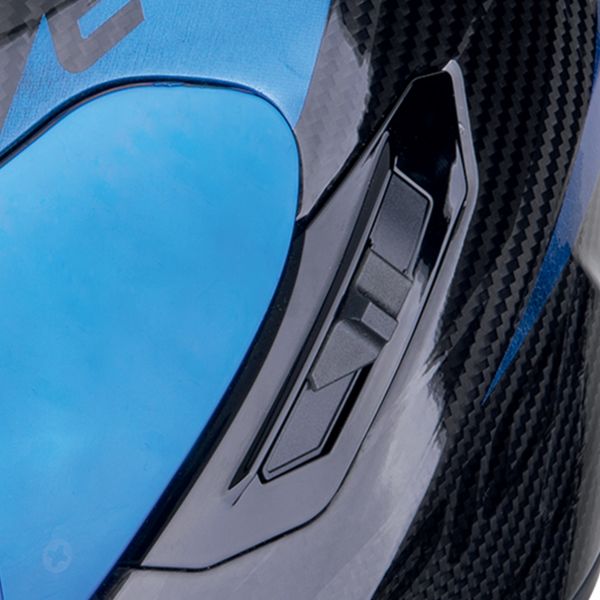 Scorpion Exo 1400 Evo II Carbon Air Platted Black Blue