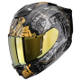 Casque Full Face Scorpion Exo 1500 Air Apus Black Grey Gold
