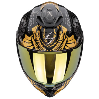 Scorpion Exo 1500 Air Apus Black Grey Gold